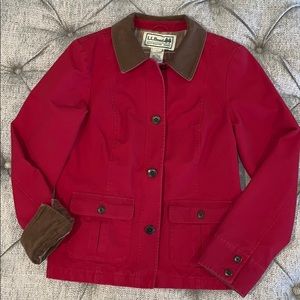 LL Bean women’s fit Adirondack Jacket Small